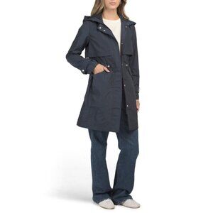 COLE HAAN Indigo Rain Trench Coat